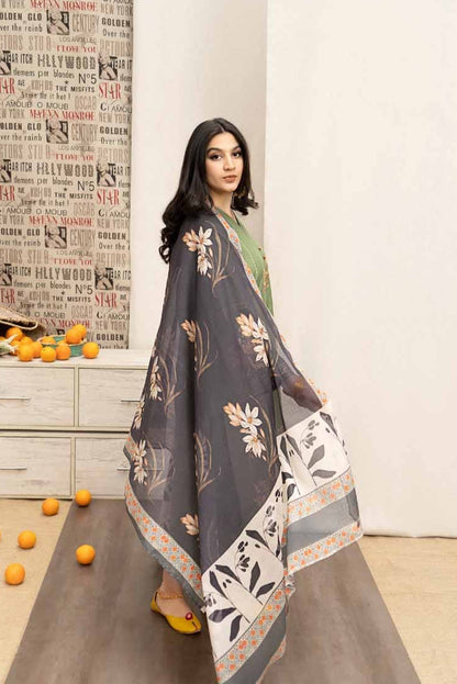 DFW-890 Urge Heavy Embroidery 3PC Dhanak Suit
