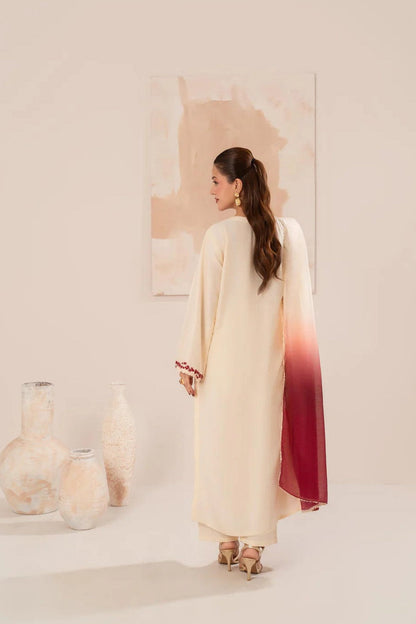 DFW-1173 Zarif Embroidery 3PC Dhanak Suit