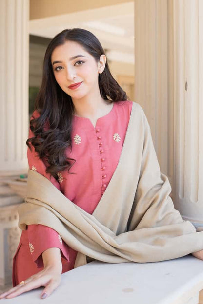 DFW-1170 A Sling Embroidery 3PC Dhanak Suit