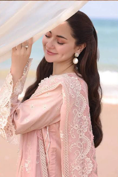 DFW-886 Qalamkar Nazir Heavy Embroidery 3PC Lawn Suit
