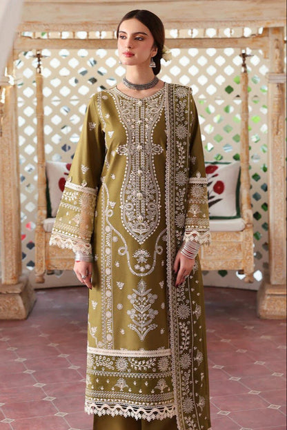 DFW-888 Jazmin Heavy Embroidery 3PC Dhanak Suit