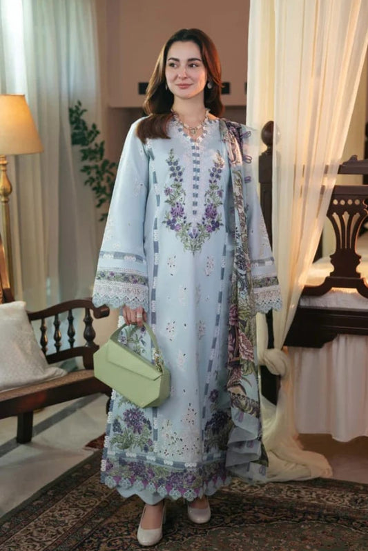 DFW-1264 Jade Embroidery 3PC Lawn Suit