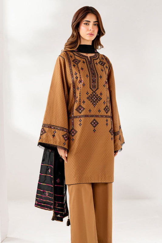DFW-906 Jazmin Heavy Embroidery 3PC Dhanak Suit