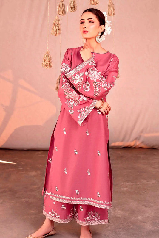 DFW-1130 Urge Embroidery 2PC Dhanak Suit