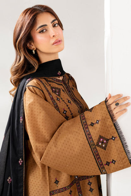 DFW-906 Jazmin Heavy Embroidery 3PC Dhanak Suit