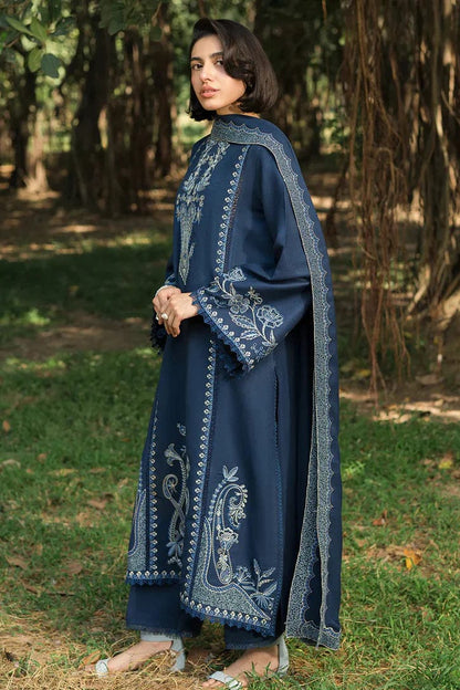 DFW-1215 Asim Jofa Embroidery 3PC Dhanak Suit