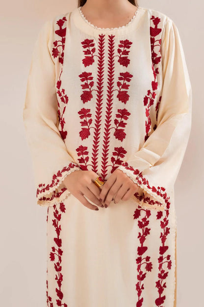 DFW-1173 Zarif Embroidery 3PC Dhanak Suit