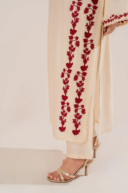 DFW-1173 Zarif Embroidery 3PC Dhanak Suit