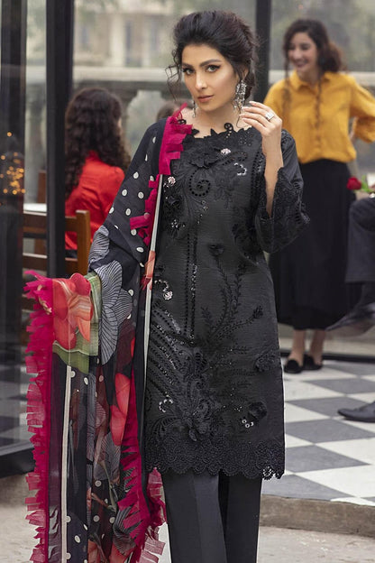 DFW-1267 Mushq Heavy Embroidery 3PC Lawn Suit