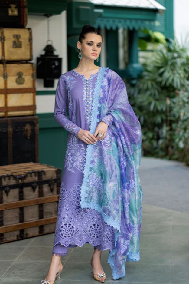 DFW-877 Mushq Heavy Embroidery 3PC Dhanak Suit