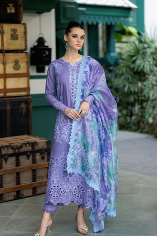 DFW-877 Mushq Heavy Embroidery 3PC Dhanak Suit