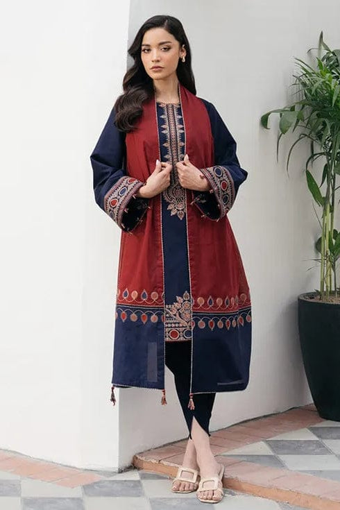 DFW-1071 Jazmin Embroidery 3PC Dhanak Suit