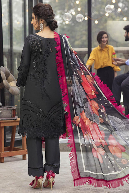 DFW-1267 Mushq Heavy Embroidery 3PC Lawn Suit