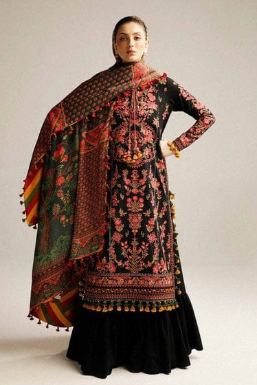 DFW-1180 Hussain Rehar Heavy Embroidery 3PC Dhanak Suit