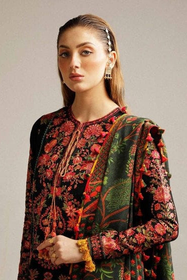 DFW-1180 Hussain Rehar Heavy Embroidery 3PC Dhanak Suit