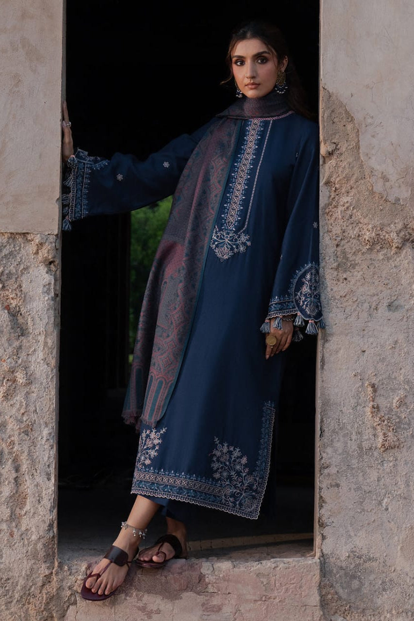 DFW-1210 Izel Embroidery 3PC Dhanak Suit