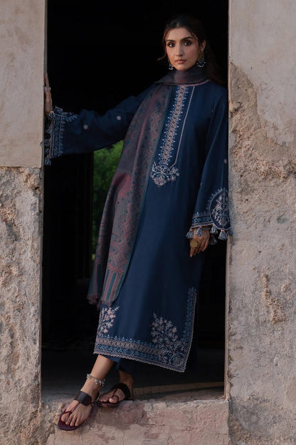 DFW-1210 Izel Embroidery 3PC Dhanak Suit