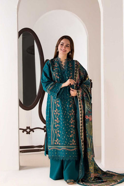 DFW-1006 Sobia Nazir Heavy Embroidery 3PC Dhanak Suit