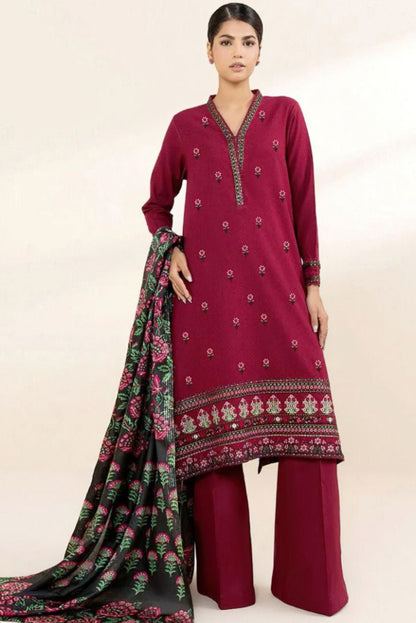 DFW-335 Maria B Heavy Embroidery 3Pc Lawn Suit