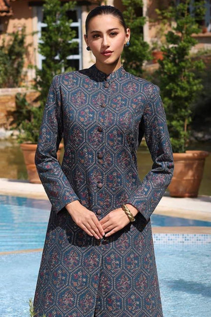 DFW-247 Bareeze Heavy Embroidery 3Pc Lawn Dress