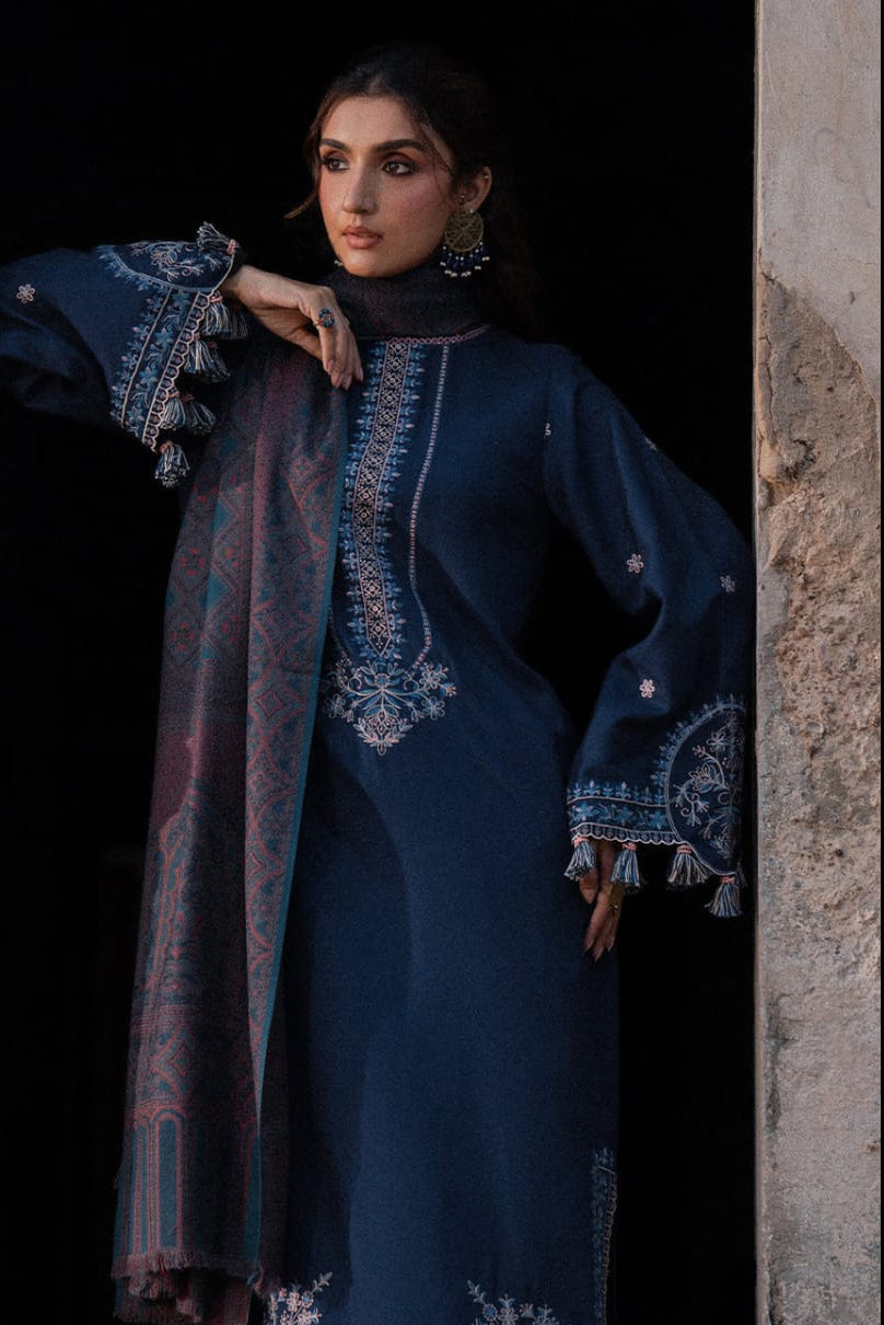 DFW-1210 Izel Embroidery 3PC Dhanak Suit