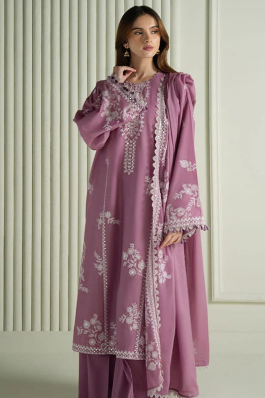 DFW-1268 Cross Stitch Embroidery 3PC Lawn Suit