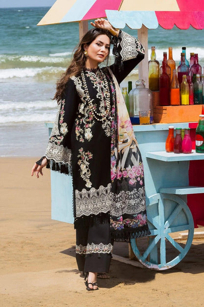 DFW-1150 Sahane Heavy Embroidery 3PC Dhanak Suit