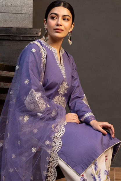 DFW-928 Zara Shah Jahan Heavy Embroidery 3PC Dhanak Suit