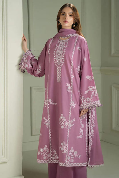 DFW-1268 Cross Stitch Embroidery 3PC Lawn Suit