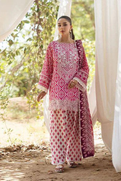 DFW-380 Zainab Embroidery 3Pc Lawn Suit