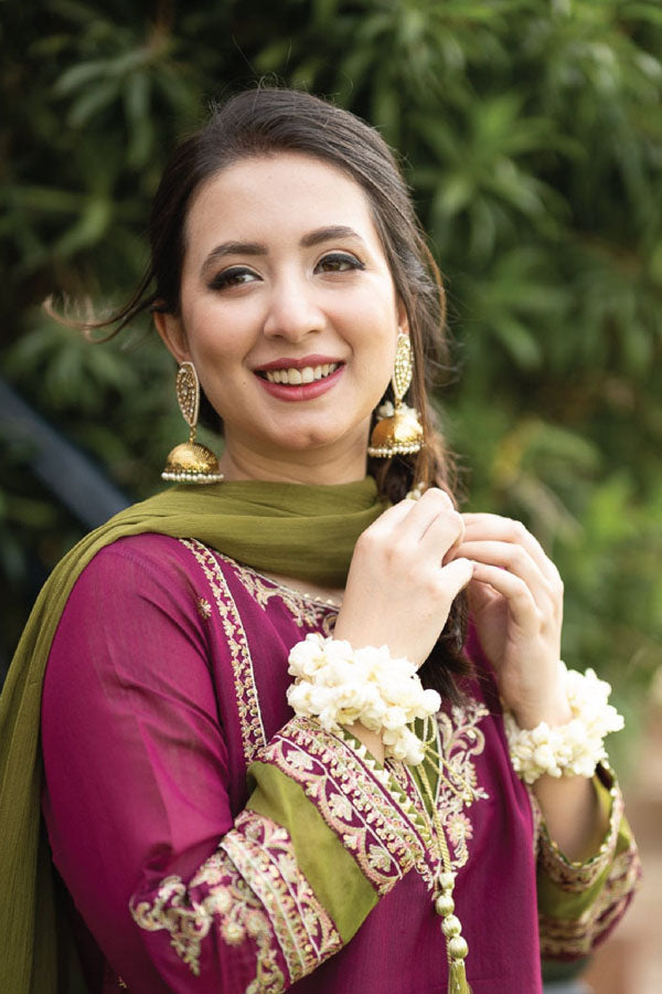 DFW-601 Omal Heavy Embroidery 3Pc Lawn Suit