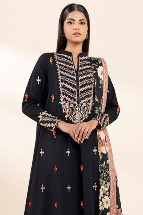 DFW-418 Sapphire Heavy Embroidery 3Pc Lawn Suit