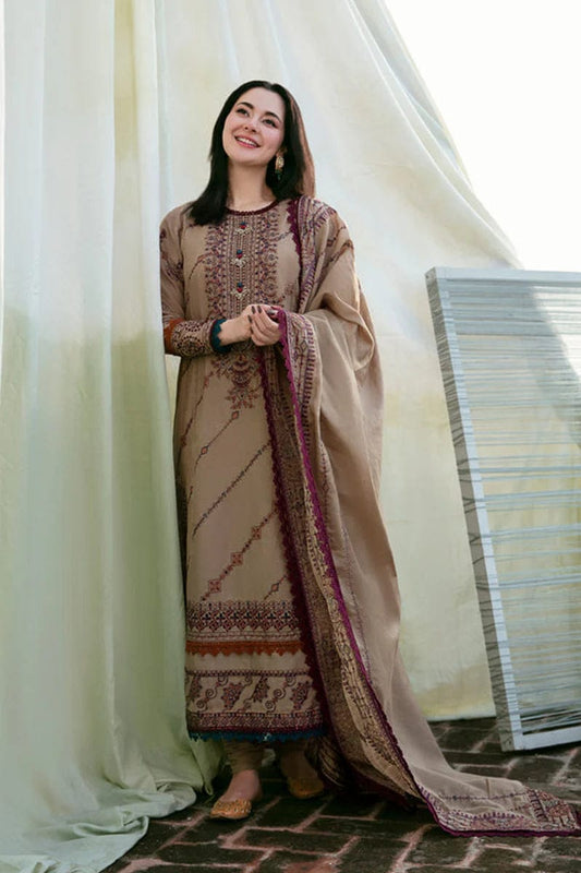 DFW-1207 Florent Embroidery 3PC Dhanak Suit