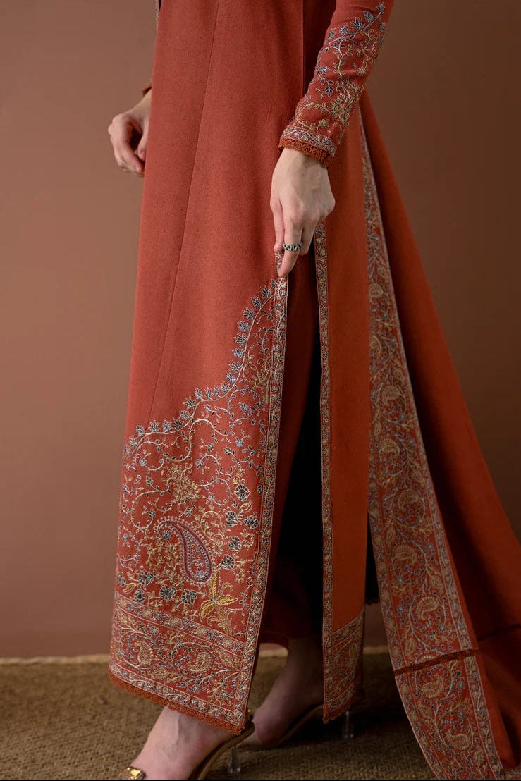 DFW-1258 Batik Embroidery 3PC Dhanak Suit