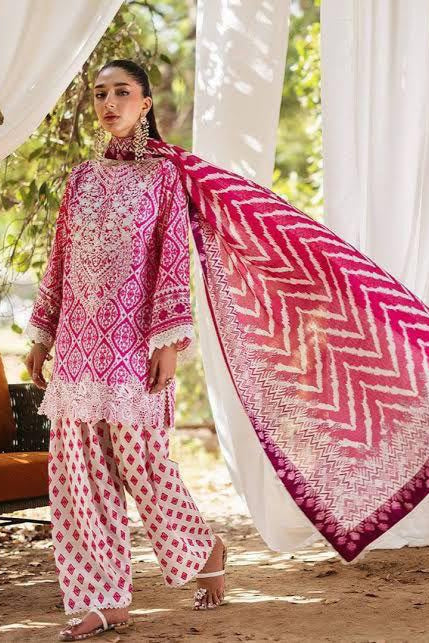 DFW-380 Zainab Embroidery 3Pc Lawn Suit