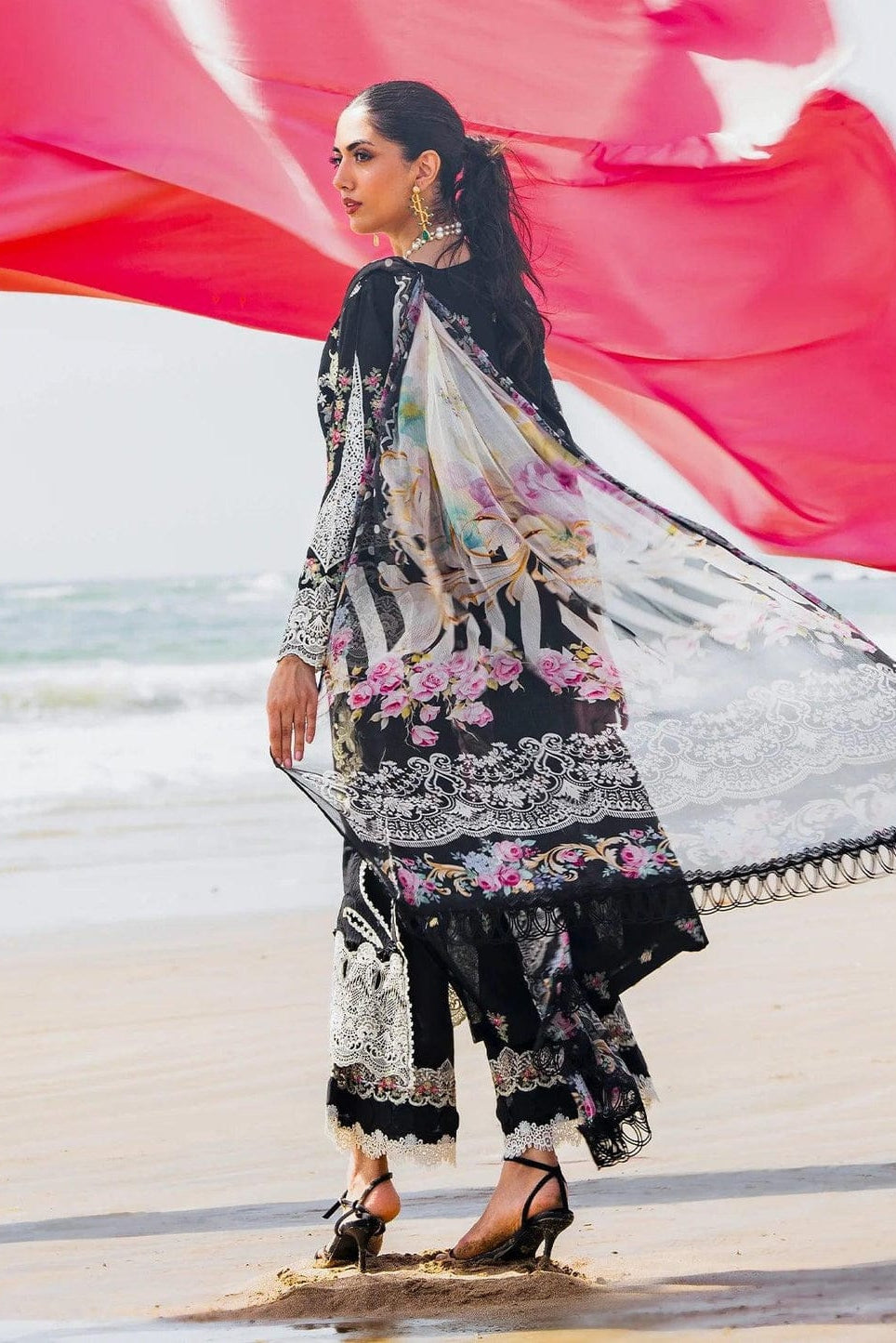 DFW-1150 Sahane Heavy Embroidery 3PC Dhanak Suit