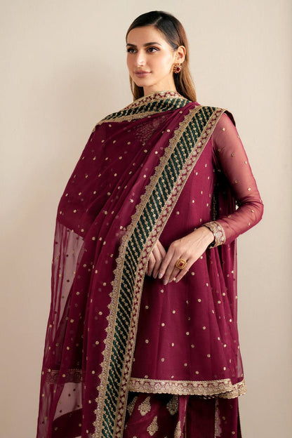 DFW-922 Jazmin Heavy Embroidery 3PC Dhanak Suit