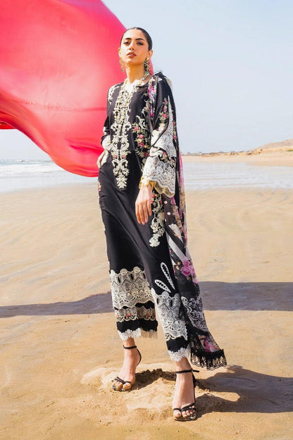 DFW-1150 Sahane Heavy Embroidery 3PC Dhanak Suit