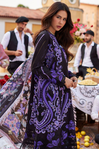 DFW-476 Mushq Heavy Embroidery 3Pc Lawn Suit