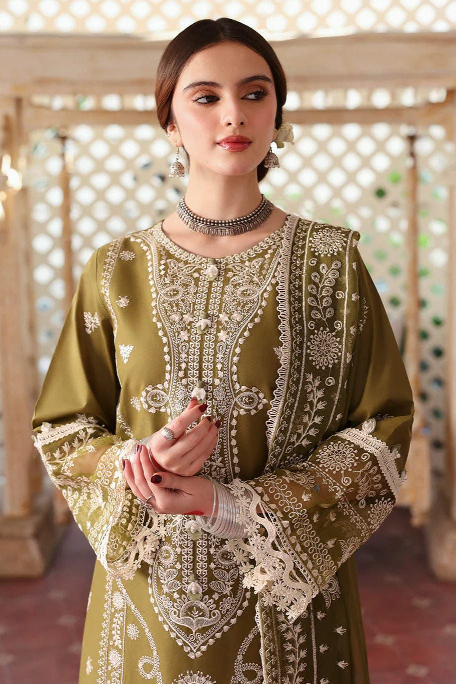 DFW-888 Jazmin Heavy Embroidery 3PC Dhanak Suit