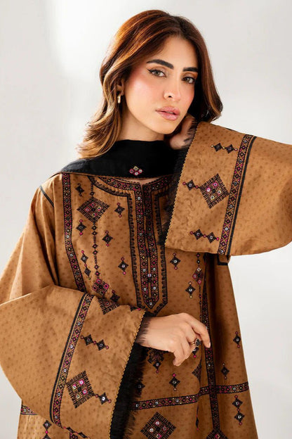 DFW-906 Jazmin Heavy Embroidery 3PC Dhanak Suit