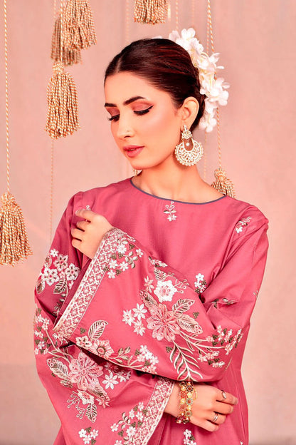 DFW-1130 Urge Embroidery 2PC Dhanak Suit