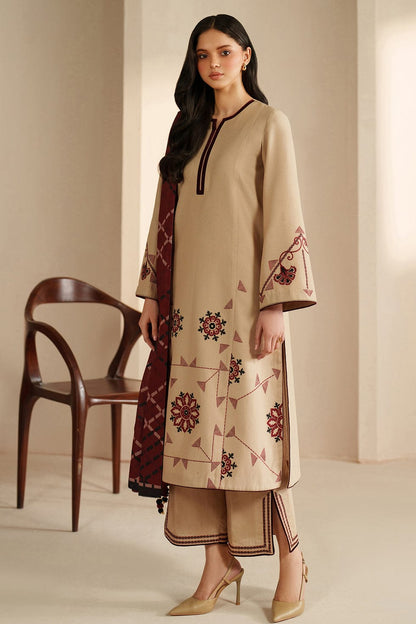 DFW-1181 Jazmin Embroidery 3PC Dhanak Suit