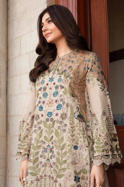 DFW-1134 Maria B Heavy  Embroidery 3PC Dhanak Suit
