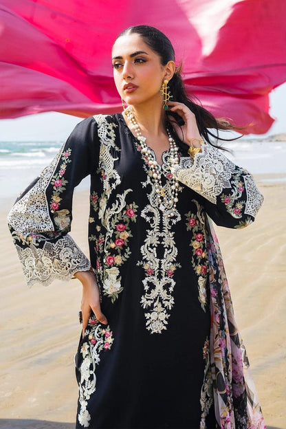 DFW-1150 Sahane Heavy Embroidery 3PC Dhanak Suit