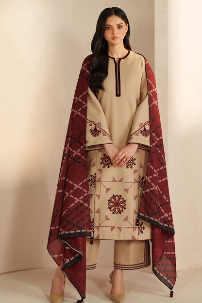 DFW-1181 Jazmin Embroidery 3PC Dhanak Suit