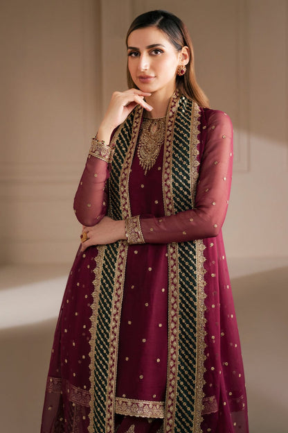 DFW-922 Jazmin Heavy Embroidery 3PC Dhanak Suit