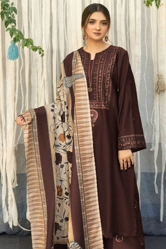 DFW-991 A Sling Heavy Embroidery 3PC Dhanak Suit