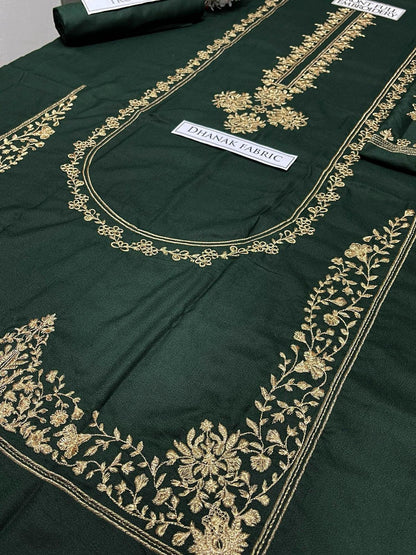 DFW-1038 Umzay Embroidery 2PC Dhanak Suit