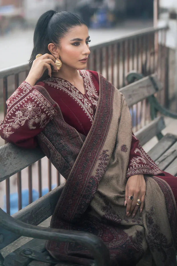 DFW-1020 IzeI Embroidery 3PC Dhanak Suit